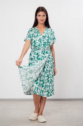 Халат женский с запахом